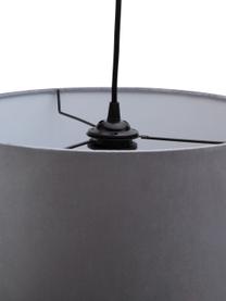 Lampa wisząca z aksamitnym kloszem Noble Reviere, Szary, Ø 38 x W 33 cm