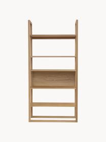 Hoog wandrek NewEst van eikenhout, Frame: gelakt eikenhout, Eikenhout, B 90 x H 185 cm