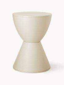 Table d'appoint design Prince Aha, Plastique, Blanc cassé, Ø 30 x haut. 43 cm