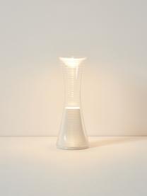 Stolní LED lampa Come Together, Umělá hmota, potažený hliník, Bílá, Š 9 cm, V 27 cm