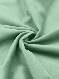 Samt-Kissenhülle Lucie mit Struktur-Oberfläche, 100 % Samt (Polyester), Grün, B 45 x L 45 cm