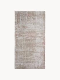 Tapis tissé à plat coton Louisa, Tons gris et beiges, larg. 80 x long. 150 cm (taille XS)