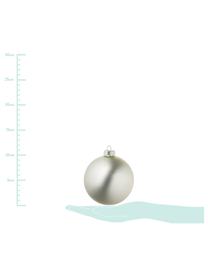 Set palline di Natale Roman, 8 pz., Vetro, Argento, Ø 10 cm