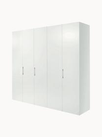 Drehtürenschrank Madison 5-türig, inkl. Montageservice, Korpus: Holzwerkstoffplatten, lac, Weiß, B 252 x H 230 cm