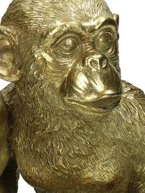 Kandelaar Monkey, Polyresin, Goudkleurig, 19 x 20 cm