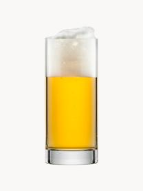 Vasos highball de cristal Tavoro, 4 uds., Cristal Tritan, Transparente, Ø 6 x Al 14 cm, 310 ml