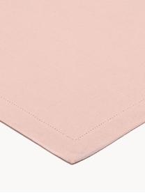 Nappe faite main avec surjet décoratif Indi, Coton, Rose, 6-8 personnes (long. 250 x larg. 140 cm)