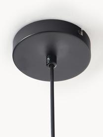 Boho závěsné svítidlo z ratanu Malena, Tmavě hnědá, Ø 35 cm, V 150 cm
