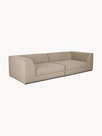 Modulares Sofa Grant (3-Sitzer), Bezug: Baumwolle Das in diesem P, Gestell: Fichtenholz, Webstoff Beige, B 266 x T 106 cm