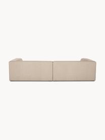 Modulares Sofa Grant (3-Sitzer), Bezug: Baumwolle Das in diesem P, Gestell: Fichtenholz, Webstoff Beige, B 266 x T 106 cm