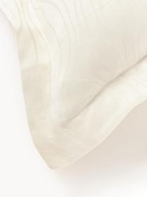 Taie d'oreiller en lin Malia, Blanc cassé, larg. 50 x long. 70 cm