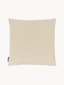 Housse de coussin d'extérieur beige Blopp, Dralon (100 % polyacrylique), Couleur sable, larg. 60 x long. 60 cm