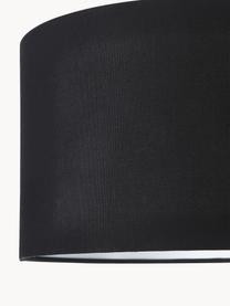 Veľké závesné svietidlo Liara, Čierna, Š 140 x V 18 cm