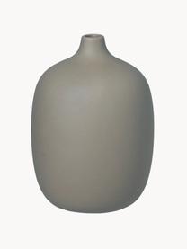 Design-Vase Ceola, H 19 cm, Keramik, Greige, Ø 14 x H 19 cm