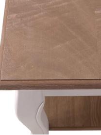 Mesa de centro Woodi, Madera de abeto, Beige, marfil, An 80 x Al 35 cm