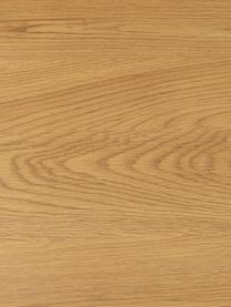 Pracovný stôl Seaford, Béžová, so vzhľadom dreva, čierna, Š 140 x H 58 cm