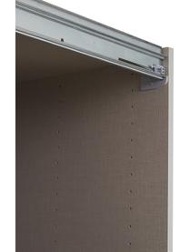 Schwebetürenschrank Mia, 3-türig, Holzwerkstoff aus heimischen Hölzern aus nachhaltiger Forstwirtschaft, beschichtet, Grau, B 270 x H 210 cm
