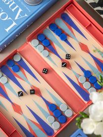 Backgammon classico, 60% carta senza acidi, 30% acrilico, 10% cotone

Questo prodotto è realizzato con legno di provenienza sostenibile e certificato FSC®., Corallo, tonalità blu, Larg. 22 x Alt. 5 cm