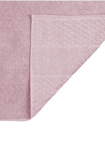 Handdoek Katharina in verschillende formaten, met honingraatpatroon, Oudroze, Handdoek, B 50 x L 100 cm, 2 stuks