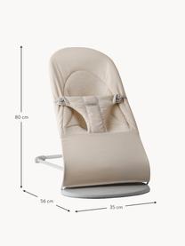 Babywippe Balance Soft, Gestell: 79 % Metall, 21 % Kunstst, Hellbeige, B 35 x T 56 cm