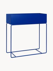 Portavaso Plant Box, Acciaio verniciato a polvere, Blu elettrico, Larg. 60 x Alt. 65 cm