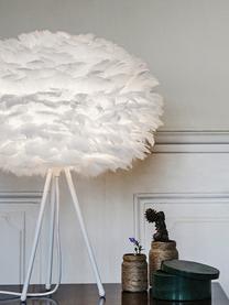 Abat-jour de plumes Eos, Blanc