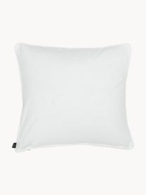 Bavlněný povlak na polštář Thiago, 100 % bavlna, Bílá, černá, Š 50 cm, D 50 cm