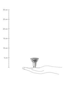 GU10 Leuchtmittel, 400lm, dimmbar, warmweiß, 1 Stück, Leuchtmittelschirm: Glas, Leuchtmittelfassung: Aluminium, Transparent, Ø 5 x H 5 cm