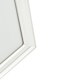 Cornice da tavolo Classy, Cornice: metallo rivestito, Retro: pannello di fibra a media, Argentato, nero, 13 x 18 cm