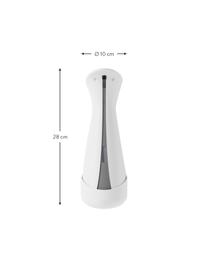 Sensor zeepdispenser Otto in wit, Kunststof, Wit, grijs, Ø 10 x H 28 cm, 250 ml