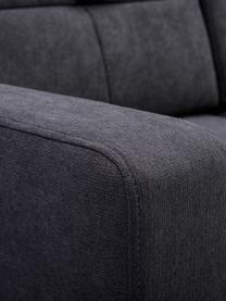 Sofa z funkcją spania i miejscem do przechowywania Bueno (3-osobowa), Tapicerka: 100% poliester, Antracytowy, S 231 x G 92 cm