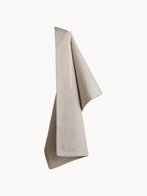 Ręcznik kuchenny z bawełny organicznej Lupin, 100% bawełna organiczna z certyfikatem GOTS, Jasny beżowy, miętowy zielony, S 35 x D 60 cm