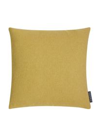 Housse de coussin jaune Annie, Jaune moutarde, multicolore