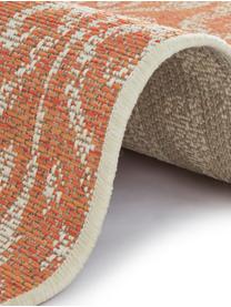 In- & Outdoor-Teppich Hatta im Vintage Look in Orange/Beige, 100% Polypropylen, Orangenrot, Beige, B 200 x L 290 cm (Größe L)