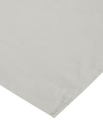 Sábana encimera de satén Comfort, Gris claro, Cama 180/200 cm (270 x 270 cm)