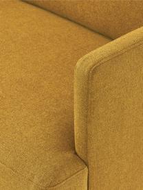 Sofa Fluente (2-Sitzer), Bezug: 100% Polyester 115.000 Sc, Gestell: Massives Kiefernholz, Webstoff Ocker, B 166 x T 85 cm