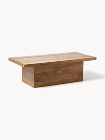 Mesa de centro de teca reciclada Tom, Madera de teca curtida

Este producto está fabricado con madera de origen sostenible y con certificación FSC®., Madera de teca, barnizada oscura, An 115 x F 55 cm