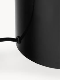 Lampa stołowa w stylu retro Walter, Czarny, błyszczący, Ø 38 x W 55 cm