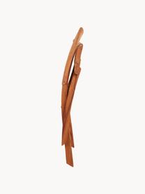 Sillas plegables con reposabrazos de madera Somerset, 2 uds., Tablero: madera de acacia aceitada, Madera de acacia, An 54x F 63 cm