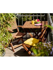 Klapstoelen zomer set met armleuningen, 2 stuks, Geolied acaciahout
®FSC-gecertificeerd, Acaciahoutkleurig, B 54 x D 63 cm