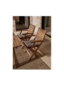 Klapstoelen zomer set met armleuningen, 2 stuks, Geolied acaciahout
®FSC-gecertificeerd, Acaciahoutkleurig, B 54 x D 63 cm