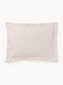 Funda de almohada de franela Laia, Beige claro, An 45 x L 110 cm