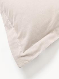 Funda de almohada de franela Laia, Beige claro, An 45 x L 110 cm
