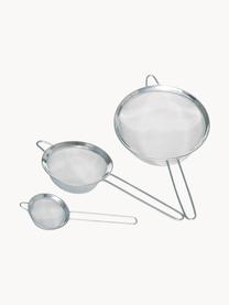 Küchensieb-Set Meno aus Edelstahl, 3er-Set, Edelstahl, Silberfarben, Set mit verschiedenen Größen
