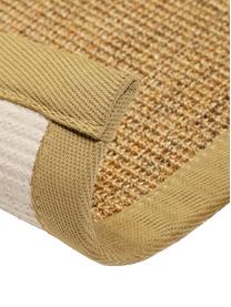 Sisal vloerkleed Leonie in beige, Bovenzijde: 100% sisal vezels, Onderzijde: latex, Beige, B 300 x L 400 cm (Maat XL)