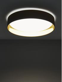 LED plafondlamp Mallory in Nougat, Diffuser: kunststof, Nougatkleurig, Ø 41 x H 10 cm