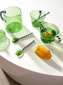 Tazze in vetro borosilicato Duet 2 pz, Vetro borosilicato, Verde chiaro trasparente, Larg. 13 x Alt. 8 cm, 300 ml