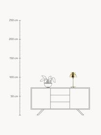 Design tafellamp Butterfly, Glanzend goudkleurig, Ø 21 x H 40 cm