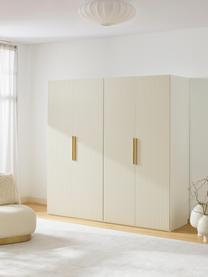 Armoire modulaire à portes battantes Simone, larg. 200 cm, plusieurs variantes, Bois, beige clair, Classic Interior, larg. 200 x haut. 200 cm