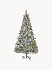 Albero di Natale artificiale a LED Millington, varie dimensioni, Verde glassato, Ø 86 x Alt. 155 cm